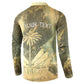 Personalized Afro Haiti Le Saut Button Sweatshirt Ayiti Waterfall Vintage Grunge Style