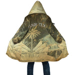 Personalized Afro Haiti Le Saut Cloak Ayiti Waterfall Vintage Grunge Style - African Pride