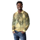 Personalized Afro Haiti Le Saut Long Sleeve Polo Shirt Ayiti Waterfall Vintage Grunge Style - African Pride