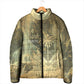 Personalized Afro Haiti Le Saut Padded Jacket Ayiti Waterfall Vintage Grunge Style - African Pride