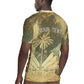Personalized Afro Haiti Le Saut Rugby Jersey Ayiti Waterfall Vintage Grunge Style - African Pride