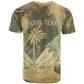 Personalized Afro Haiti Le Saut T shirt Ayiti Waterfall Vintage Grunge Style - African Pride