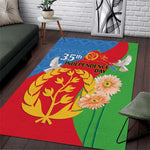 Eritrea Independence Day Area Rug Eritrean Olive Branches 33rd Anniversary