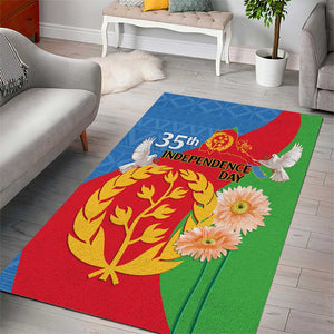 Eritrea Independence Day Area Rug Eritrean Olive Branches 33rd Anniversary
