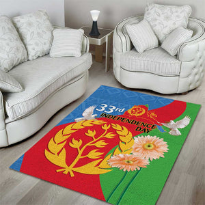 Eritrea Independence Day Area Rug Eritrean Olive Branches 33rd Anniversary