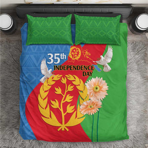 Eritrea Independence Day Bedding Set Eritrean Olive Branches 33rd Anniversary