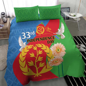 Eritrea Independence Day Bedding Set Eritrean Olive Branches 33rd Anniversary