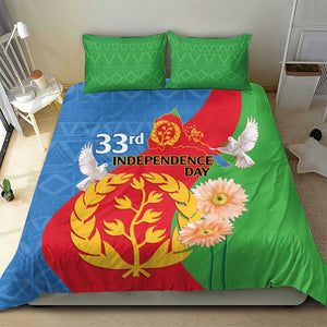 Eritrea Independence Day Bedding Set Eritrean Olive Branches 33rd Anniversary