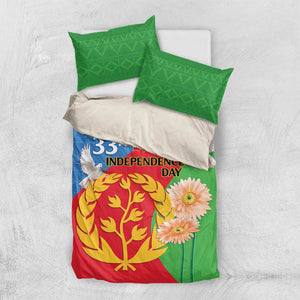 Eritrea Independence Day Bedding Set Eritrean Olive Branches 33rd Anniversary