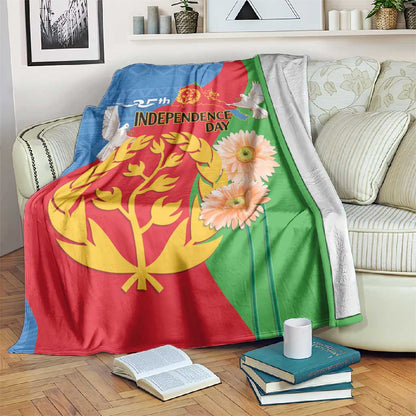 Eritrea Independence Day Blanket Eritrean Olive Branches 33rd Anniversary