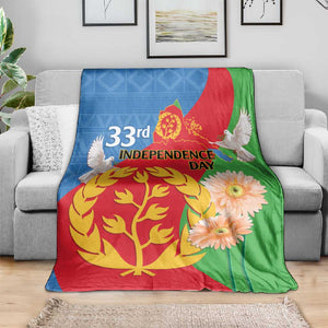 Eritrea Independence Day Blanket Eritrean Olive Branches 33rd Anniversary