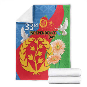 Eritrea Independence Day Blanket Eritrean Olive Branches 33rd Anniversary