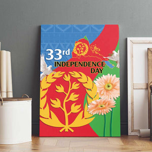 Eritrea Independence Day Canvas Wall Art Eritrean Olive Branches 33rd Anniversary