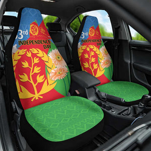 Eritrea Independence Day Car Seat Cover Eritrean Olive Branches 33rd Anniversary