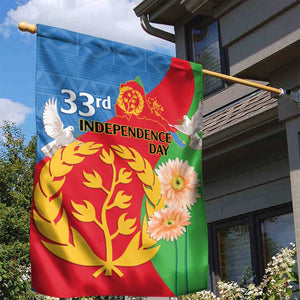 Eritrea Independence Day Garden Flag Eritrean Olive Branches 33rd Anniversary