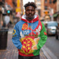 Eritrea Independence Day Hoodie Eritrean Olive Branches 33rd Anniversary