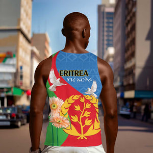 Eritrea Independence Day Men Tank Top Eritrean Olive Branches 33rd Anniversary