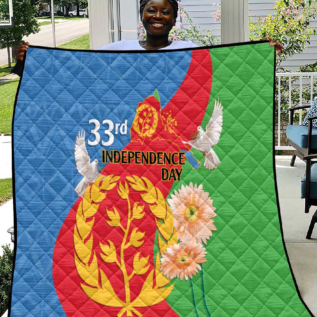 Eritrea Independence Day Quilt Eritrean Olive Branches 33rd Anniversary