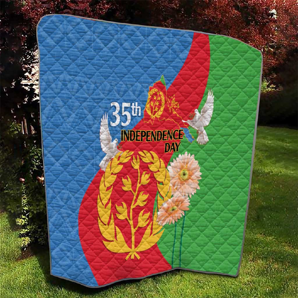 Eritrea Independence Day Quilt Eritrean Olive Branches 33rd Anniversary