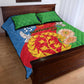 Eritrea Independence Day Quilt Bed Set Eritrean Olive Branches 33rd Anniversary