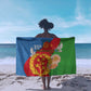 Eritrea Independence Day Sarong Eritrean Olive Branches 33rd Anniversary