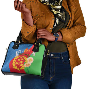 Eritrea Independence Day Shoulder Handbag Eritrean Olive Branches 33rd Anniversary