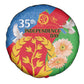 Eritrea Independence Day Spare Tire Cover Eritrean Olive Branches 33rd Anniversary