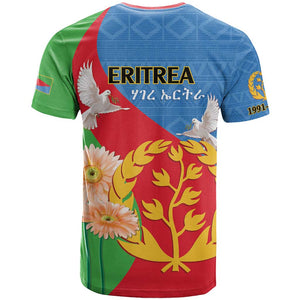 Eritrea Independence Day T shirt Eritrean Olive Branches 33rd Anniversary