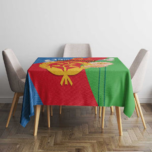 Eritrea Independence Day Tablecloth Eritrean Olive Branches 33rd Anniversary