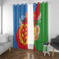 Eritrea Independence Day Window Curtain Eritrean Olive Branches 33rd Anniversary