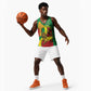 Ethiopia National Day Basketball Jersey Ethiopia Lion of Judah African Pattern LT14