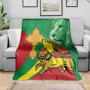 Ethiopia National Day Blanket Ethiopia Lion of Judah African Pattern