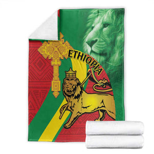 Ethiopia National Day Blanket Ethiopia Lion of Judah African Pattern