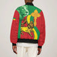 Ethiopia National Day Bomber Jacket Ethiopia Lion of Judah African Pattern