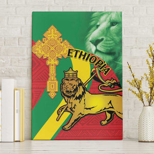 Ethiopia National Day Canvas Wall Art Ethiopia Lion of Judah African Pattern