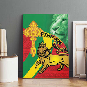 Ethiopia National Day Canvas Wall Art Ethiopia Lion of Judah African Pattern