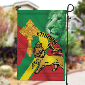 Ethiopia National Day Garden Flag Ethiopia Lion of Judah African Pattern