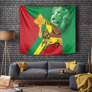 Ethiopia National Day Tapestry Ethiopia Lion of Judah African Pattern