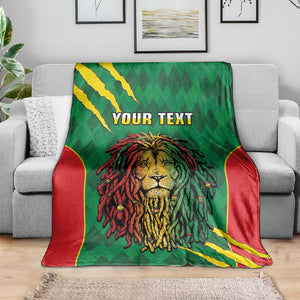 Personalised Ethiopia Blanket Men's Dreadlock Rasta Lion Headphones