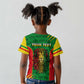 Personalised Ethiopia Kid T shirt Men's Dreadlock Rasta Lion Headphones