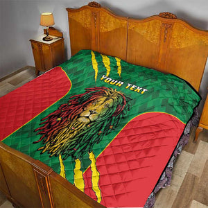 Personalised Ethiopia Quilt Men's Dreadlock Rasta Lion Headphones