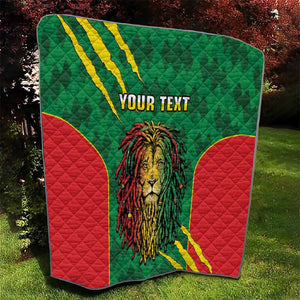 Personalised Ethiopia Quilt Men's Dreadlock Rasta Lion Headphones