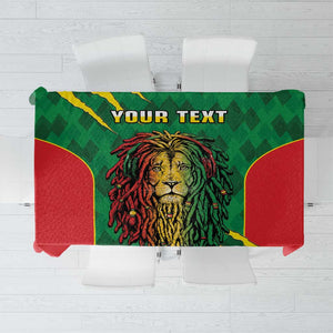 Personalised Ethiopia Tablecloth Men's Dreadlock Rasta Lion Headphones