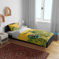 Custom South Africa Cricket Bedding Set 2024 African Pattern Go Proteas