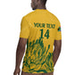 Custom South Africa Cricket Rugby Jersey 2024 African Pattern Go Proteas