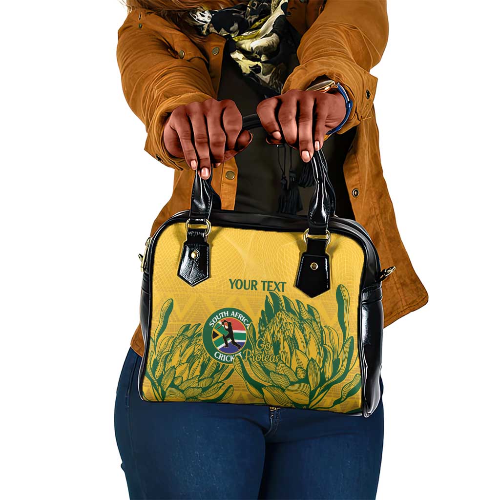 Custom South Africa Cricket Shoulder Handbag 2024 African Pattern Go Proteas