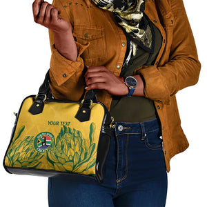 Custom South Africa Cricket Shoulder Handbag 2024 African Pattern Go Proteas