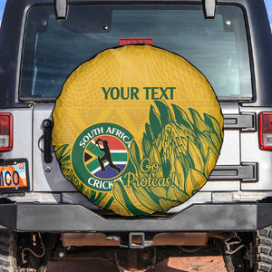 Custom South Africa Cricket Spare Tire Cover 2024 African Pattern Go Proteas