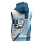 Afro Liberia Monrovia Capital Sleeveless Zip Hoodie African Pattern Curves Style - African Pride