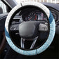 Afro Liberia Monrovia Capital Steering Wheel Cover African Pattern Curves Style